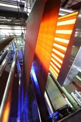 Certified IR lamp textile