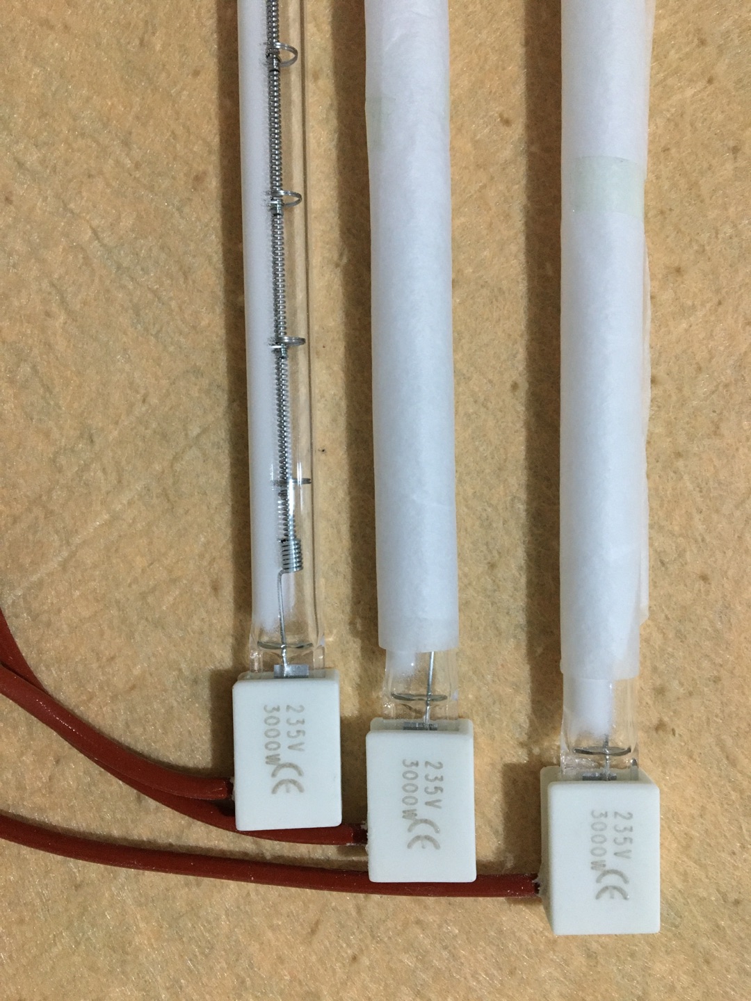 Technical Specifications and Application of 1000W Halogen Shortwave Infrared Heating Bulbs