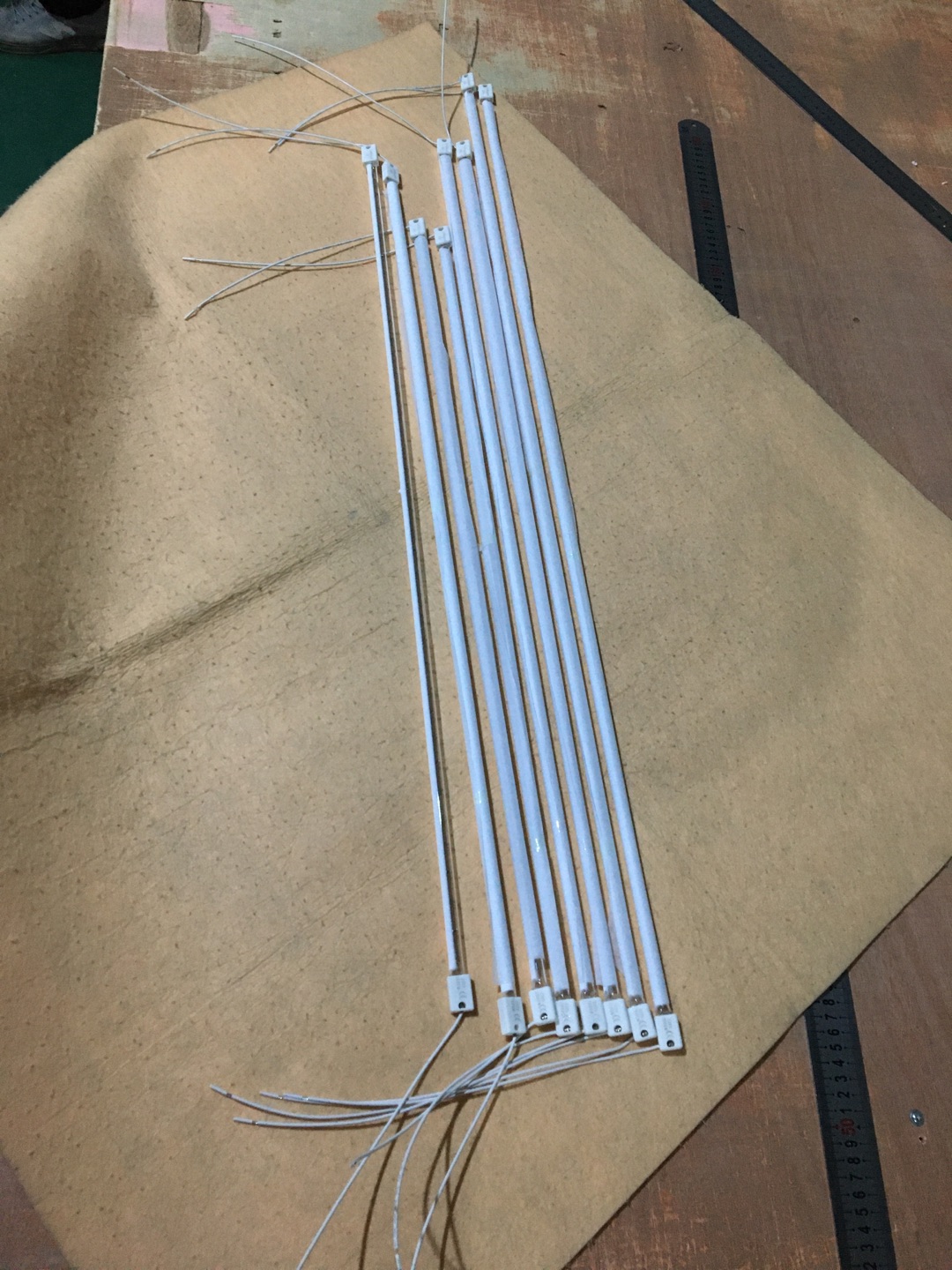 620mm 2000w halogen heat lamps for Silk Screen Printing Machine