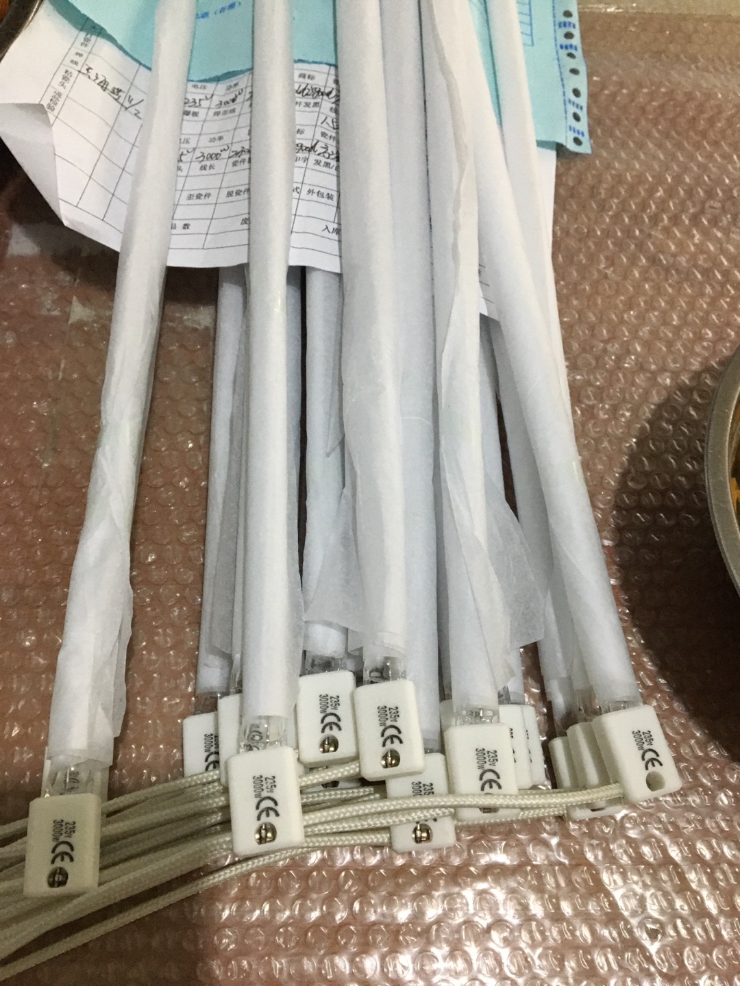 lampy halogenowe z kwarcowym wolframem 4 kW